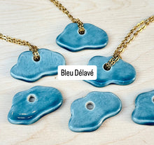 Charger l'image dans la galerie, COLLIERS NUAGE en Faïence émaillée