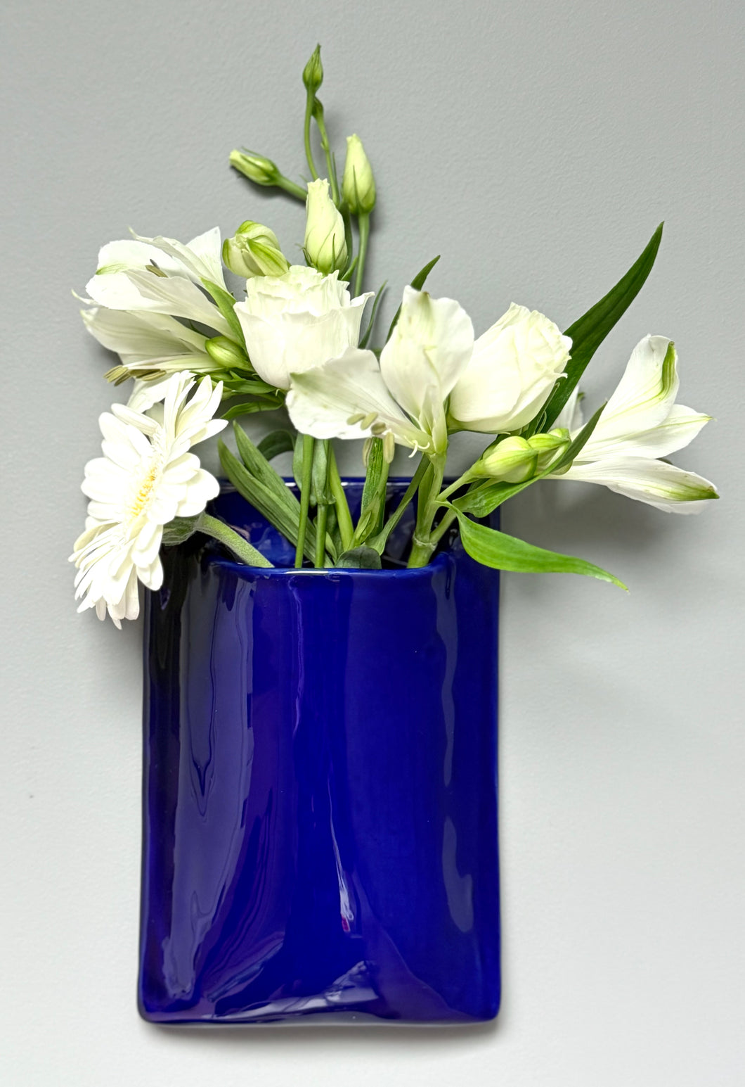 Vase Mural Bleu Marine 3