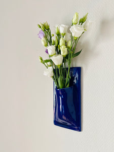Vase Mural Bleu Marine