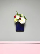 Charger l&#39;image dans la galerie, Vase Mural Bleu Marine 5
