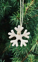 Charger l&#39;image dans la galerie, Boîte de 6 pendentifs Flocons pour sapin de Noël
