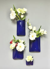 Charger l&#39;image dans la galerie, Vase Mural Bleu Marine 5
