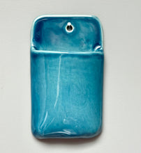 Charger l&#39;image dans la galerie, Vase Mural Bleu Délavé 2
