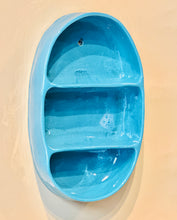Charger l&#39;image dans la galerie, Étagère Faïence Émaillée Turquoise brillant
