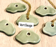 Charger l'image dans la galerie, COLLIERS NUAGE en Faïence émaillée
