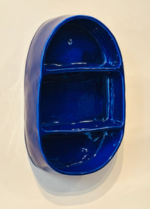 Étagère Faïence Émail bleu marine brillant