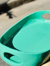 Charger l&#39;image dans la galerie, Plateau Oval Vert Pop
