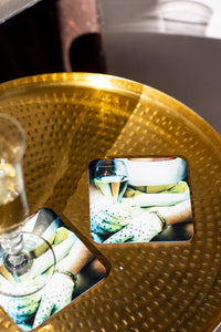 Dessous de Verre - CHAMPAGNE ET GANTS