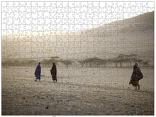Charger l&#39;image dans la galerie, Puzzle 200 pièces - PAYSAGE MASSAÏ
