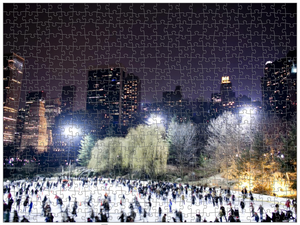 Puzzle 500 pièces - PATINOIRE CENTRAL PARK