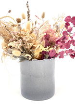 Charger l&#39;image dans la galerie, VASE / POT GRIS SOURIS RILLANT
