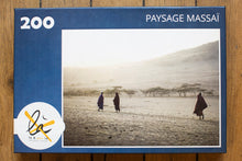Charger l&#39;image dans la galerie, Puzzle 200 pièces - PAYSAGE MASSAÏ
