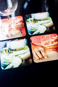 LE PACK "CHAMPAGNE" - 4 Dessous de Verre