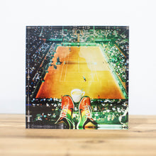 Charger l&#39;image dans la galerie, Bloc Plexi 10x10 cm - CAFÉ ROLAND GARROS
