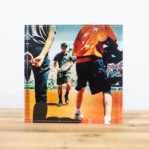 Bloc Plexi 10x10 cm - ROGER FEDERER