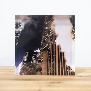 Bloc Plexi 10x10 cm - SMOKING BUILDINGS NYC