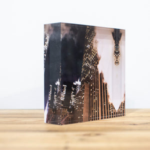 Bloc Plexi 10x10 cm - SMOKING BUILDINGS NYC