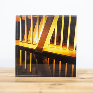 Bloc Plexi 10x10 cm - FONDATION VUITTON