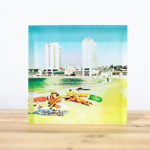 Bloc Plexi 10x10 cm - BOUÉES TEL AVIV