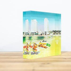 Bloc Plexi 10x10 cm - BOUÉES TEL AVIV